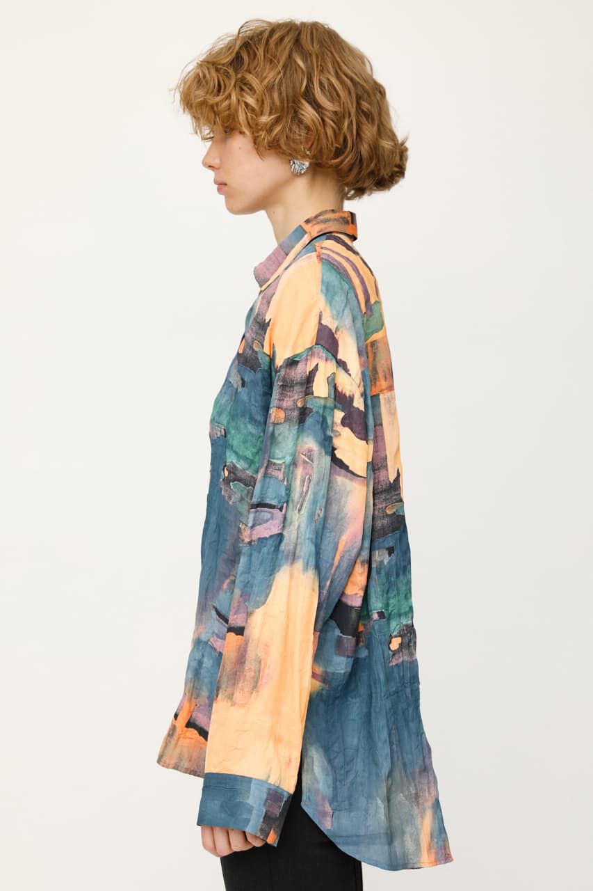 SLY「MUSS PAINT WRINKLE シャツ」|シャツ・ブラウス|