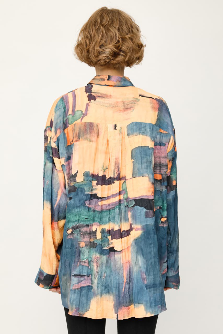 SLY「MUSS PAINT WRINKLE シャツ」|シャツ・ブラウス|