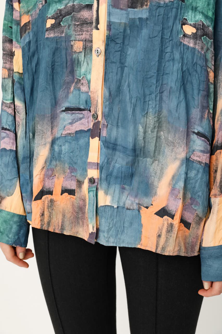 SLY「MUSS PAINT WRINKLE シャツ」|シャツ・ブラウス|