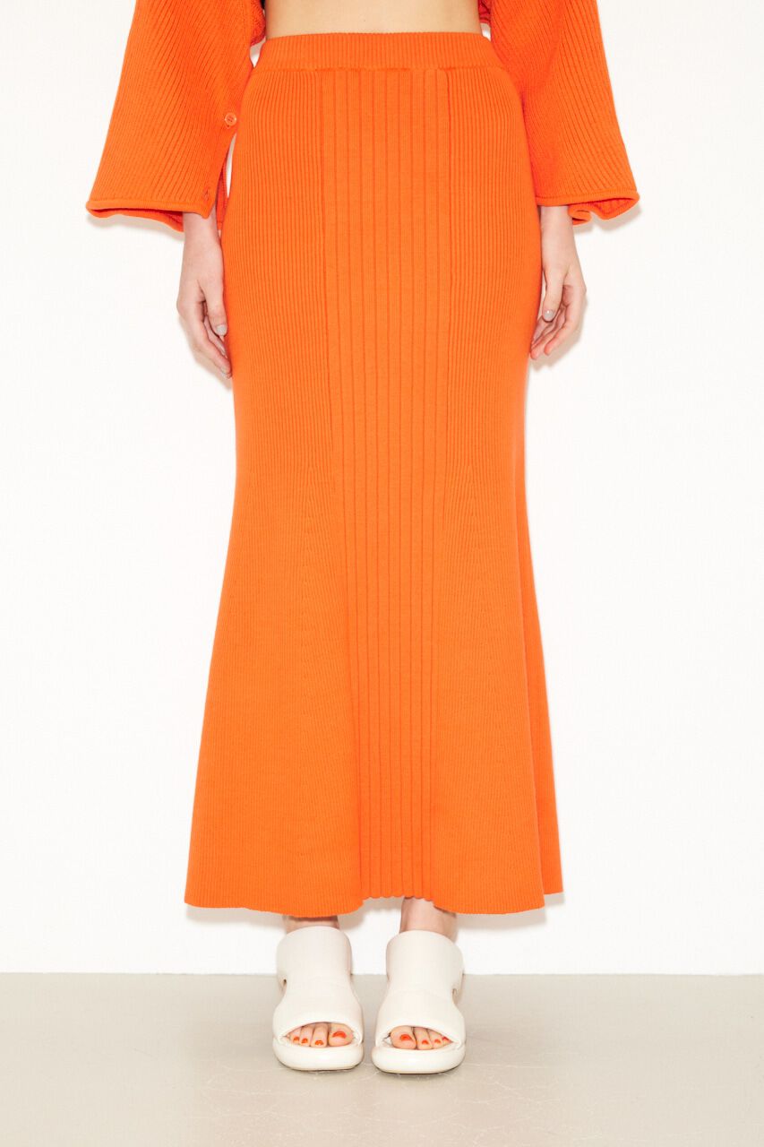 SLY「WIDE RIB MERMAID MG ロングスカート」|スカート|