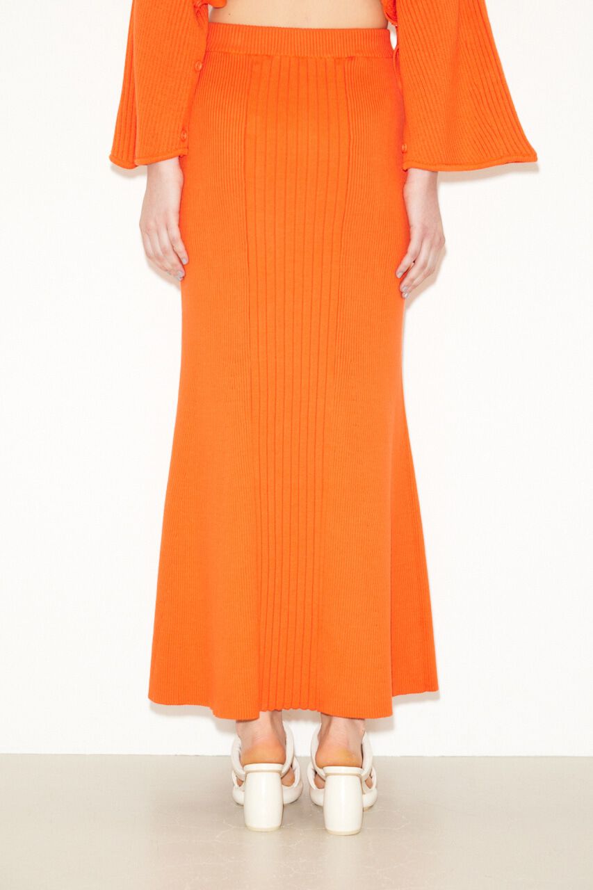 SLY「WIDE RIB MERMAID MG ロングスカート」|スカート|