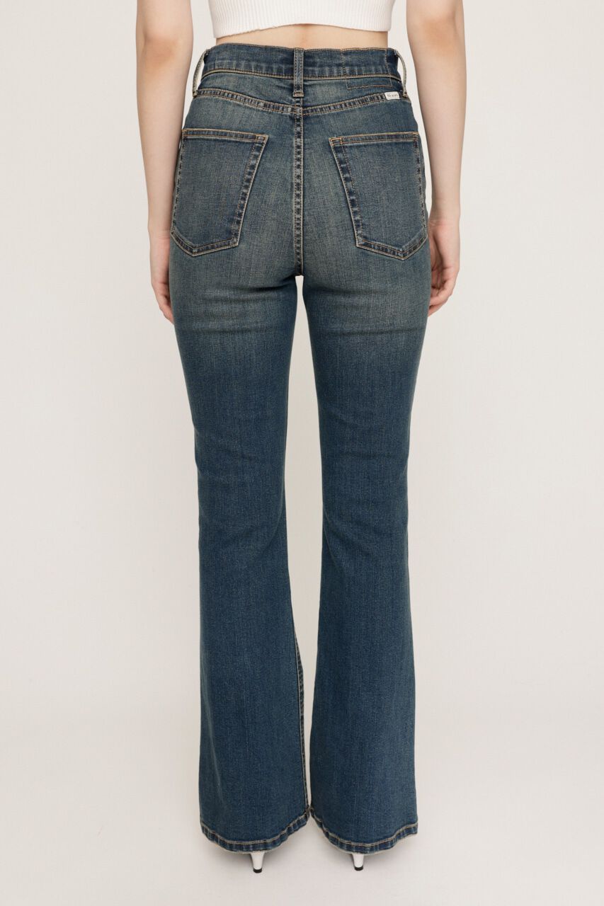 SLY「HW FLARE PT WITH ROICA（R）EF」|デニム|