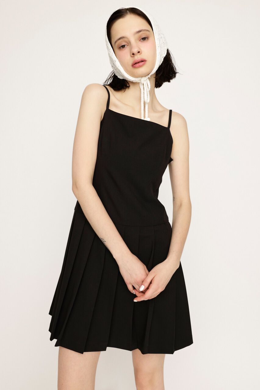 SLY「PLEATS CAMI ショートワンピース」|ワンピース|