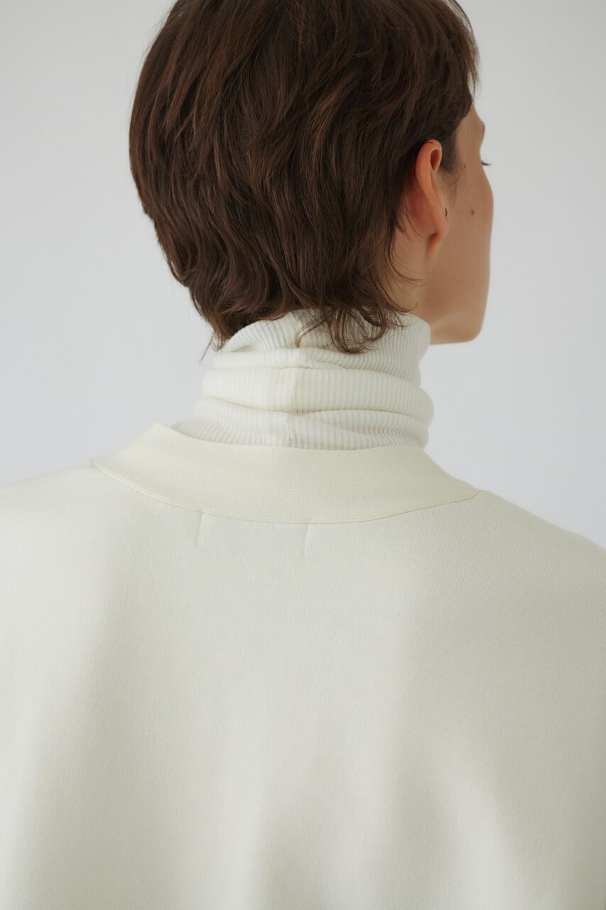 RIM.ARK 「Faux leather docking CD」|カーディガン|