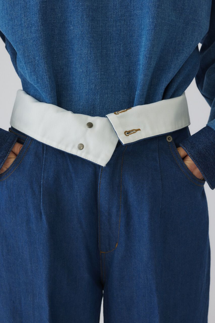 RIM.ARK 「Corset denim PT」|デニム|