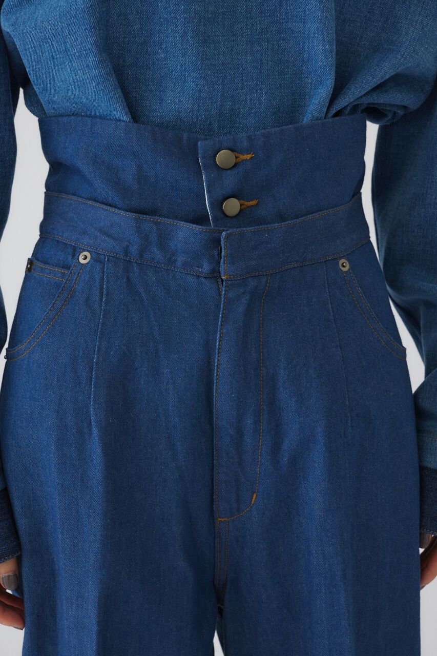 RIM.ARK 「Corset denim PT」|デニム|