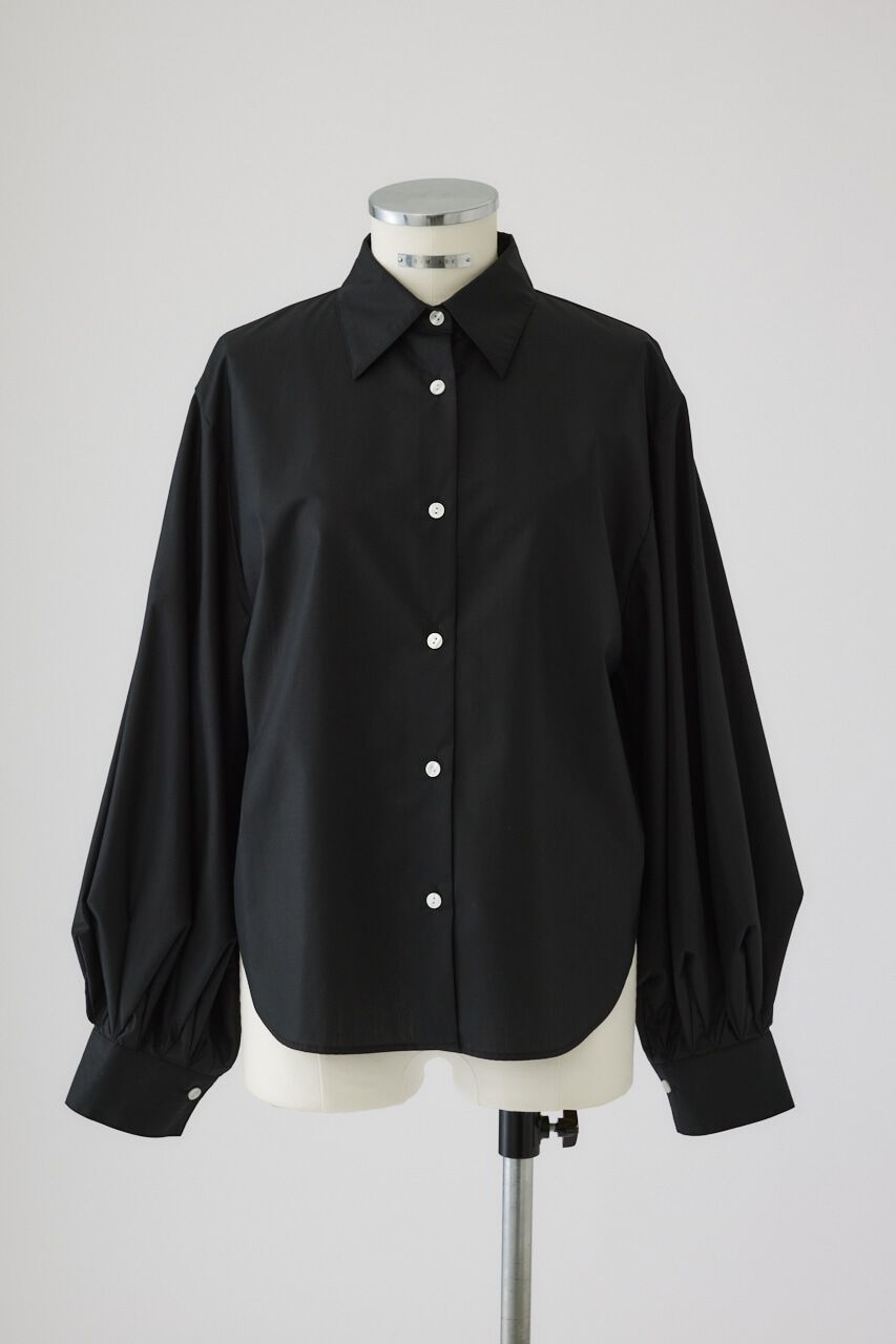 RIM.ARK 「ORIGAMI sleeve SH」|シャツ・ブラウス|BLK