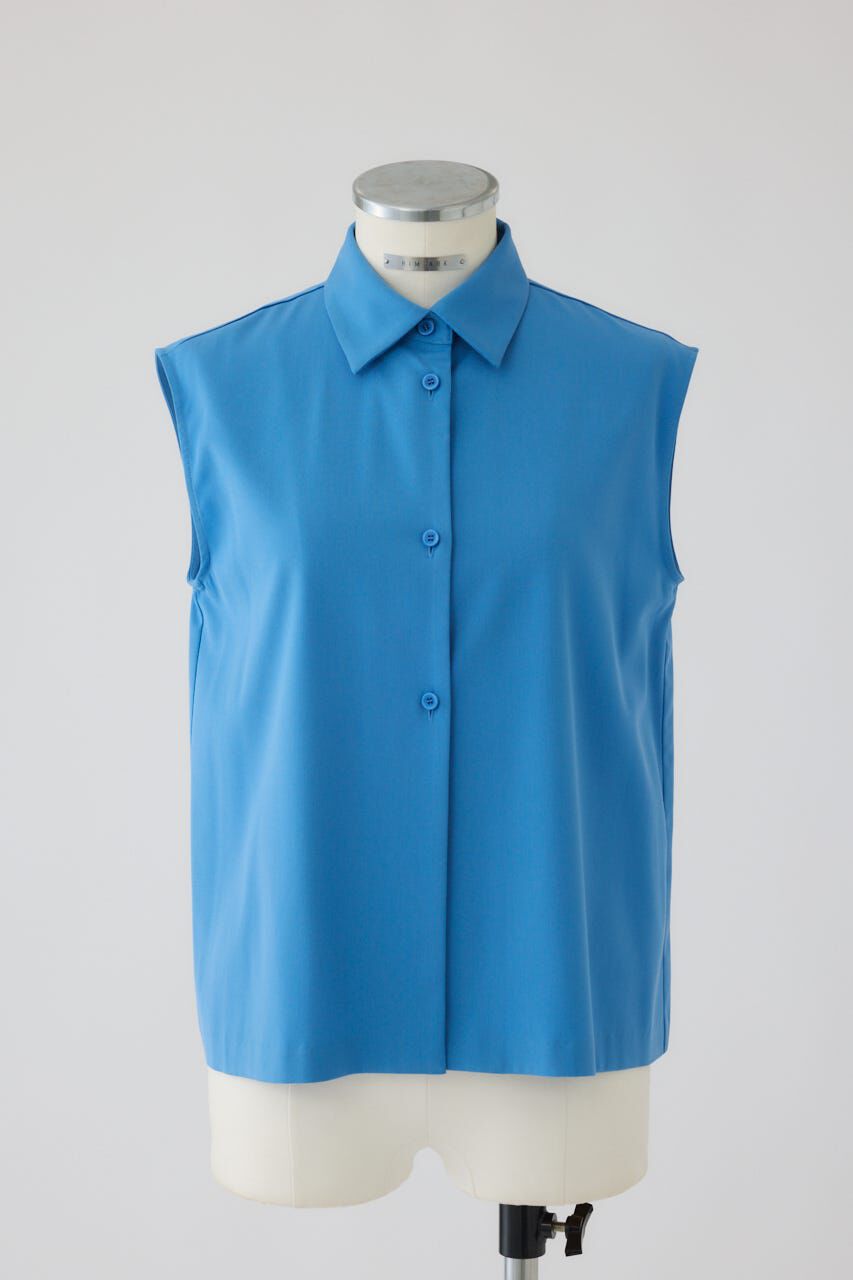 RIM.ARK 「Minimal box silhouette SH」|シャツ・ブラウス|BLU