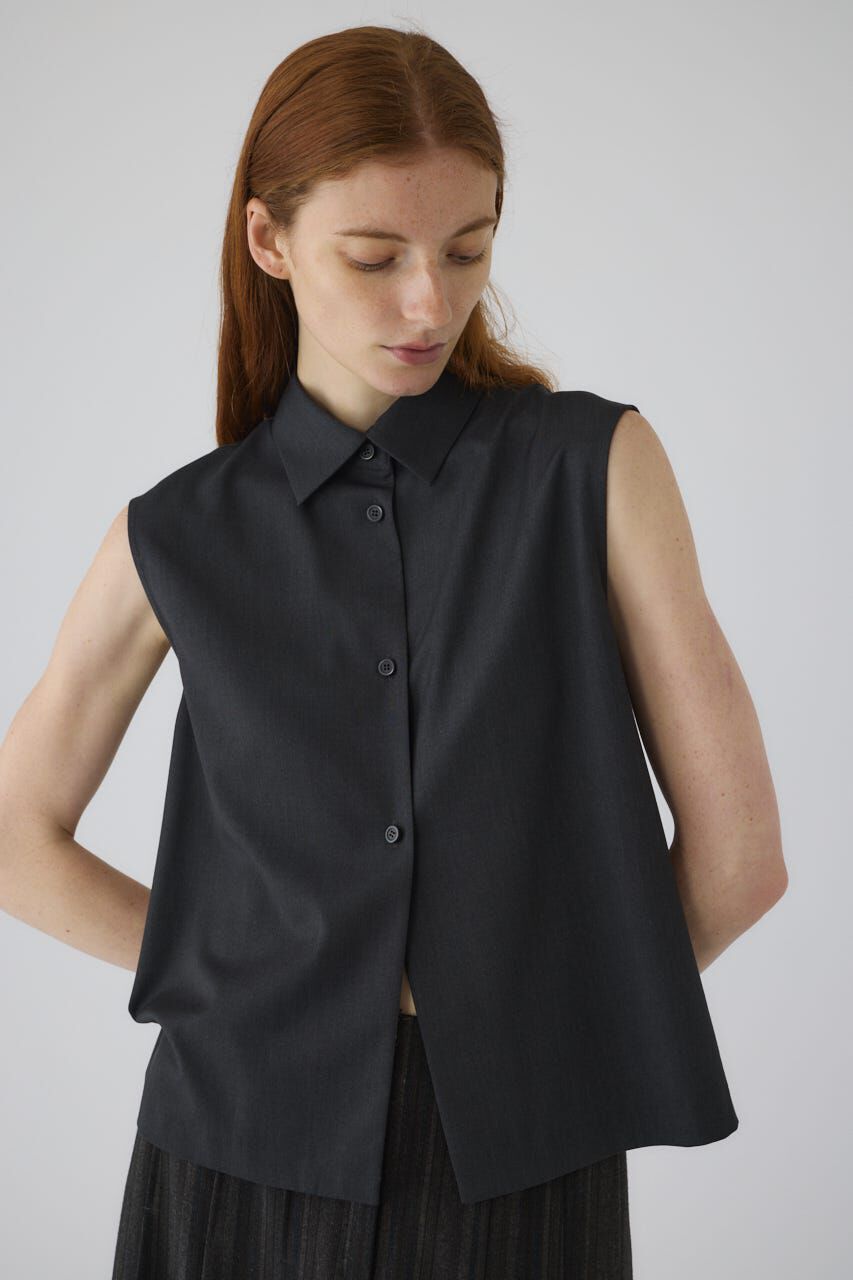 RIM.ARK 「Minimal box silhouette SH」|シャツ・ブラウス|