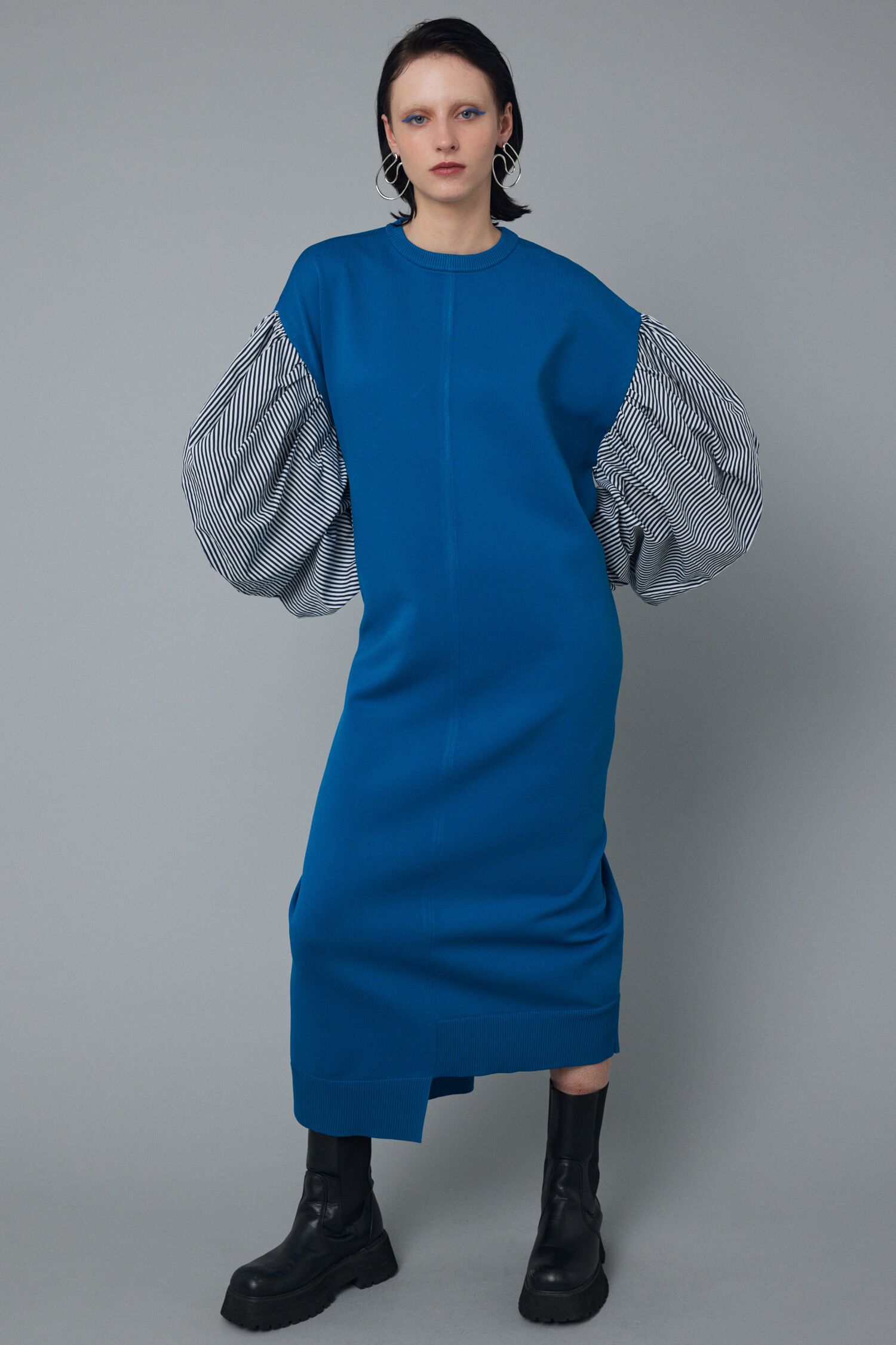 HeRIN.CYE「Deluxe dress」|ワンピース|BLU