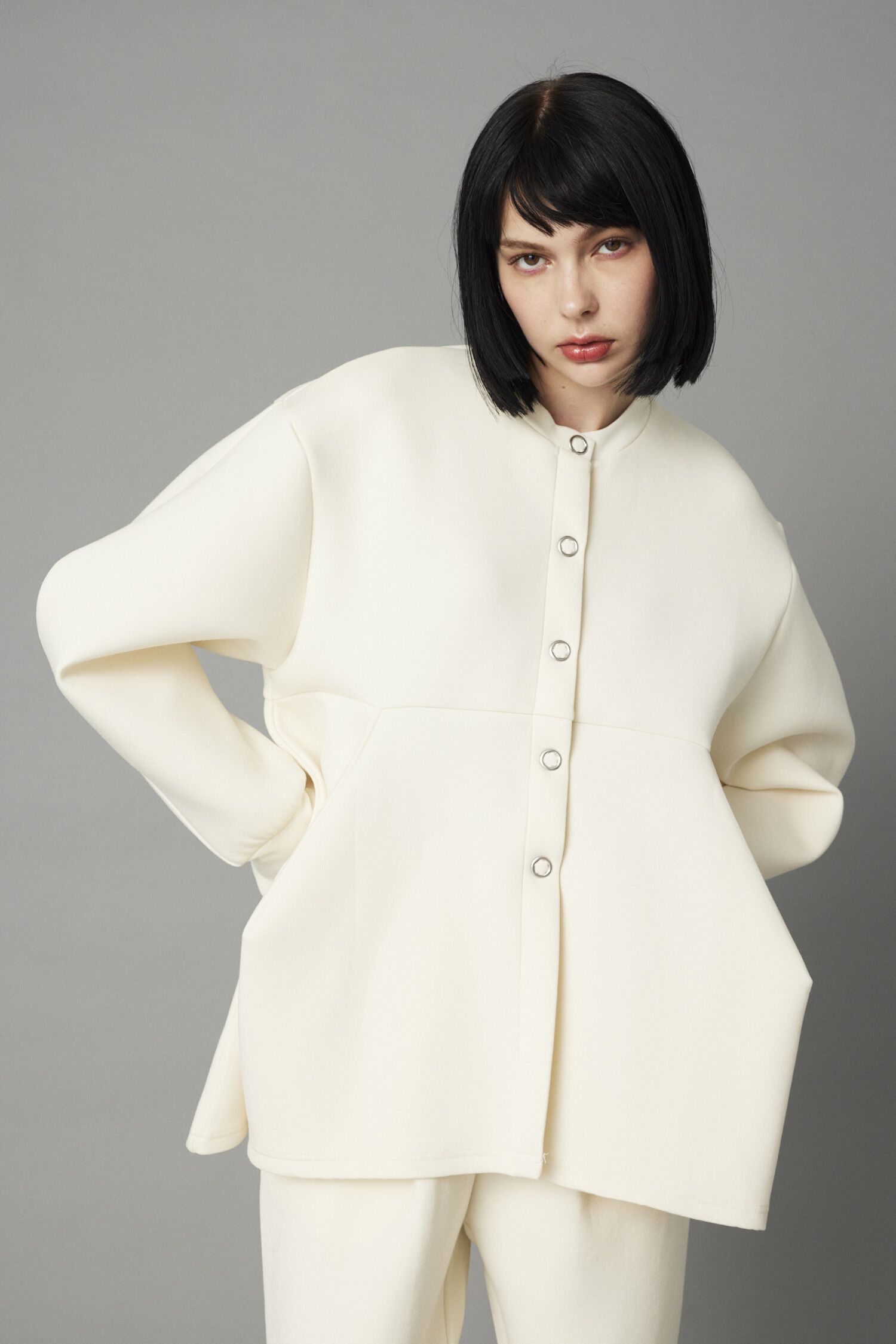 HeRIN.CYE「Feels Cardigan」|カーディガン|O/WHT1