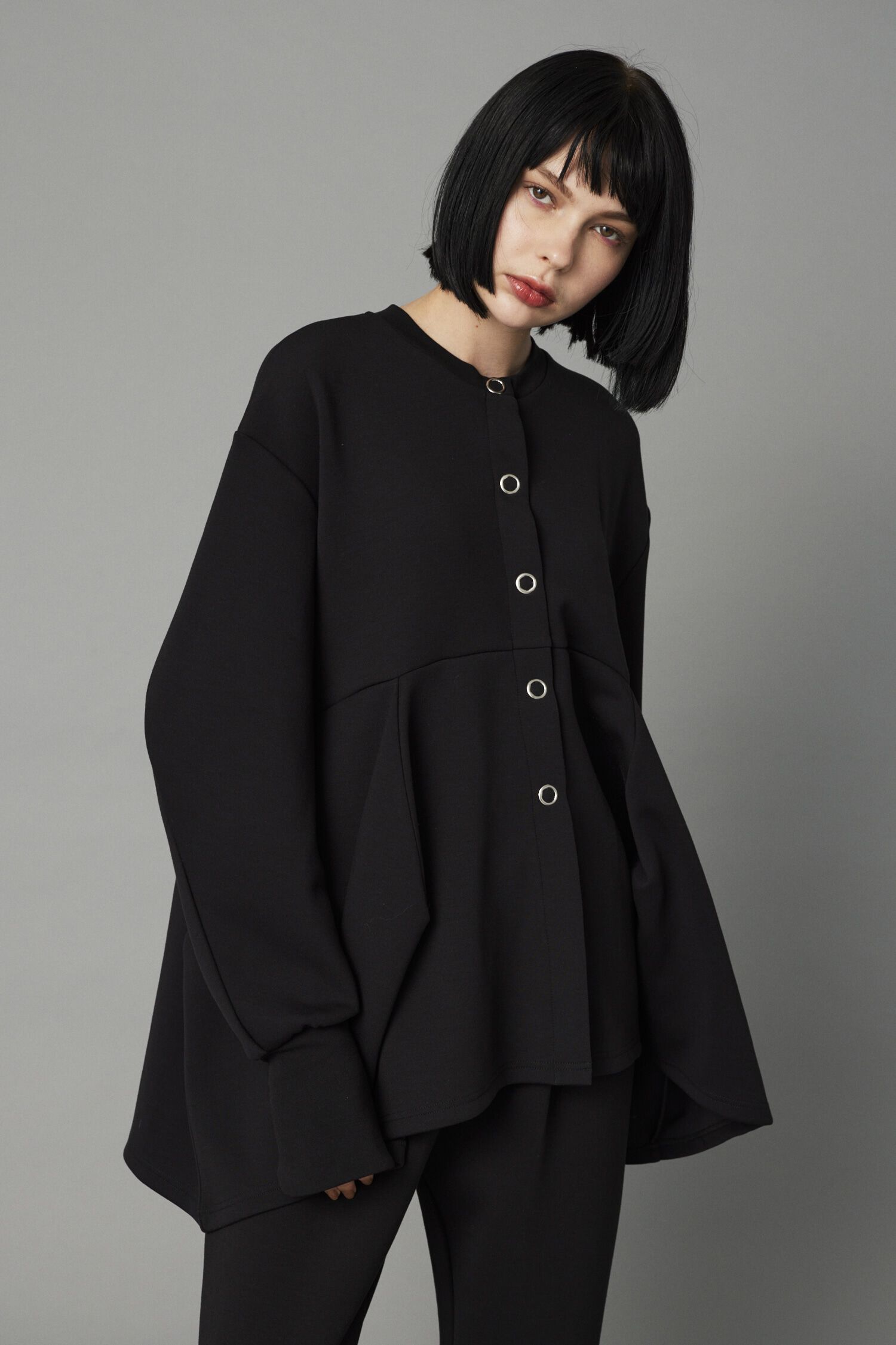 HeRIN.CYE「Feels Cardigan」|カーディガン|BLK