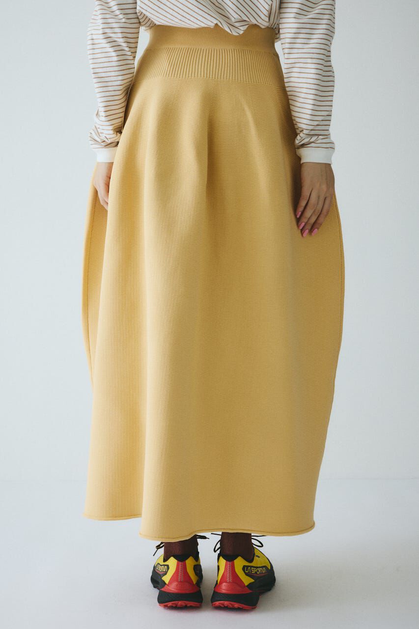 HeRIN.CYE「Jersey volume knit skirt」|スカート|