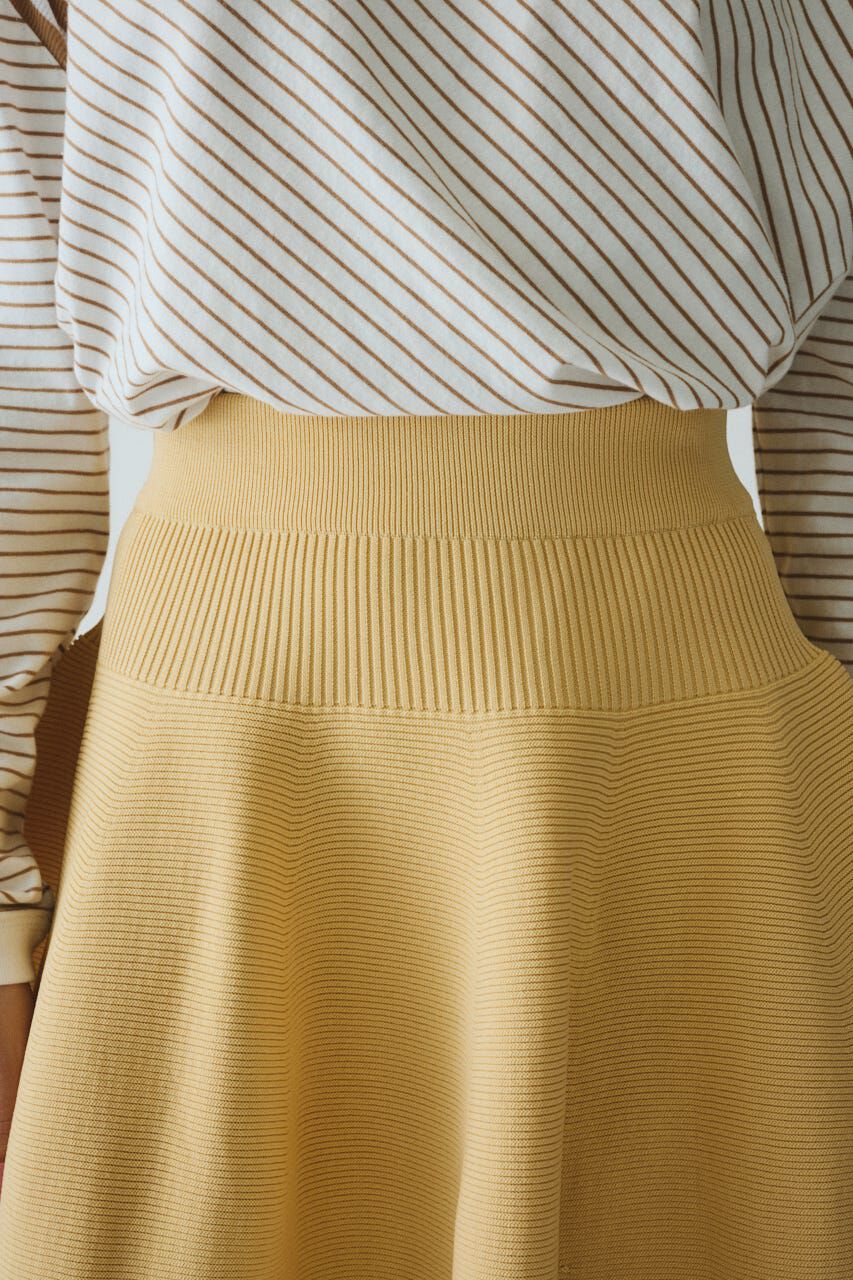 HeRIN.CYE「Jersey volume knit skirt」|スカート|