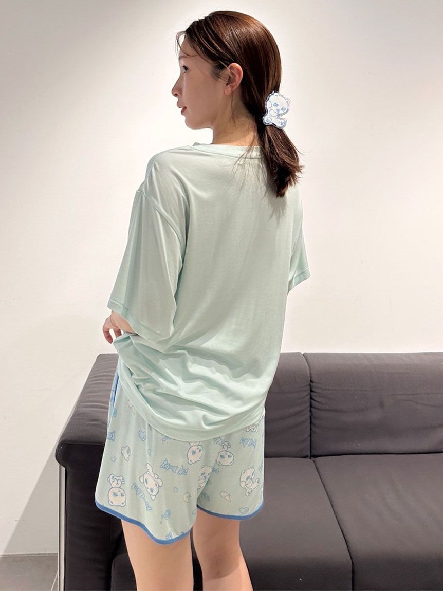 SNIDEL HOME「【icy baby】【接触冷感】Ｔシャツセットアップ」|ルームウェア|