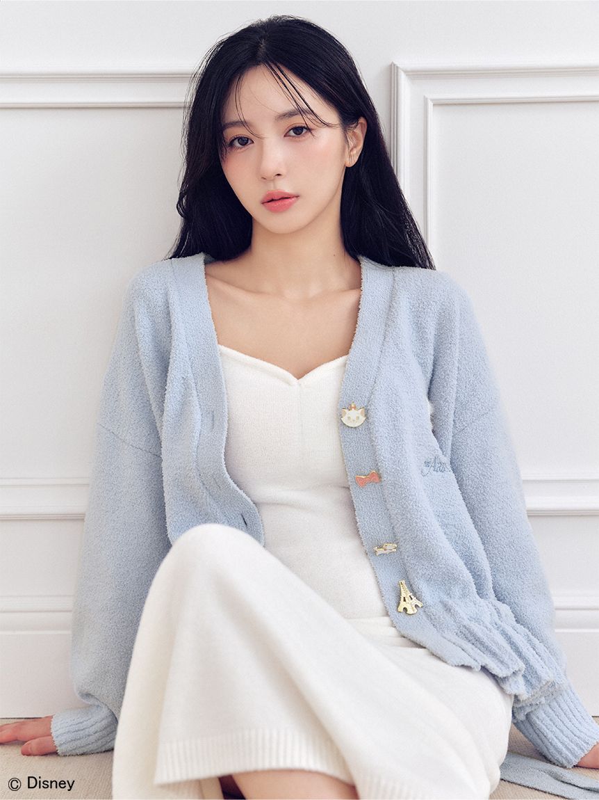 SNIDEL HOME「【WEB＆一部直営店舗限定カラーあり】【The Aristocats】デザインボタンカーディガン」|ルームウェア|