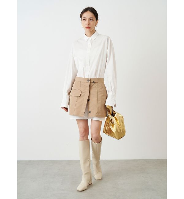 ELENDEEK「MULTI LAYERED SK」|スカート|