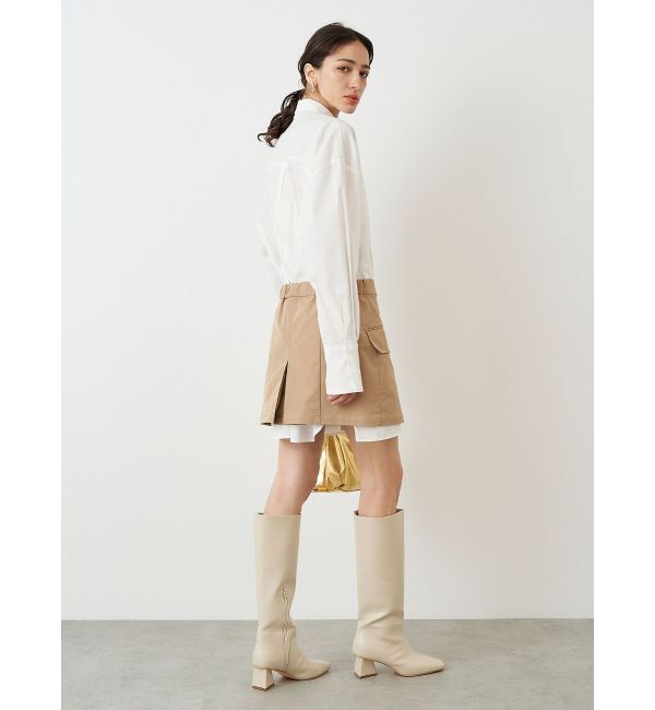 ELENDEEK「MULTI LAYERED SK」|スカート|