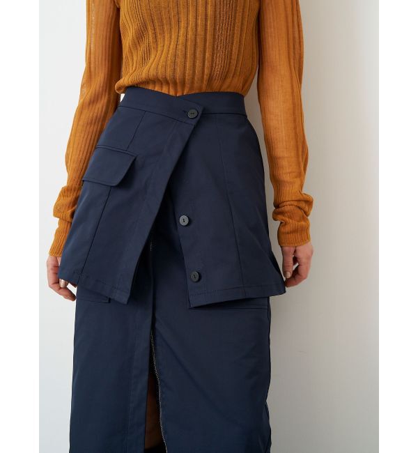 ELENDEEK「MULTI LAYERED SK」|スカート|