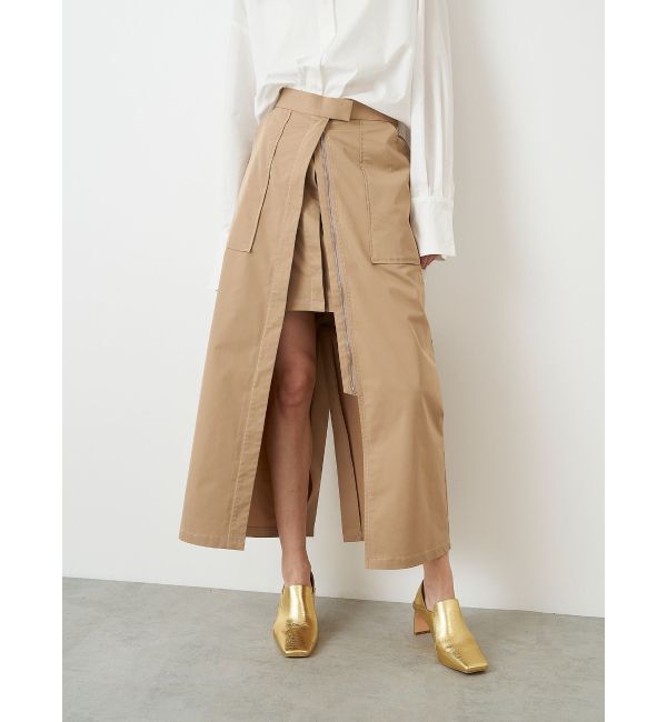 ELENDEEK「MULTI LAYERED SK」|スカート|