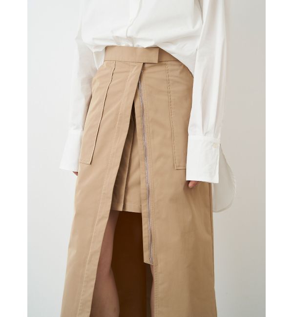 ELENDEEK「MULTI LAYERED SK」|スカート|