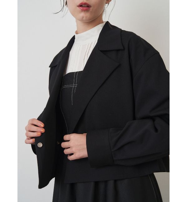ELENDEEK「W-BREASTED SH JK」|テーラードジャケット|