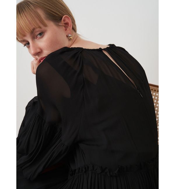 ELENDEEK「CHIFFON GATHER OP」|ワンピース|