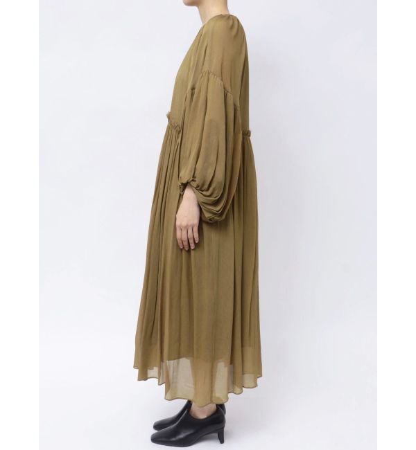 ELENDEEK「CHIFFON GATHER OP」|ワンピース|