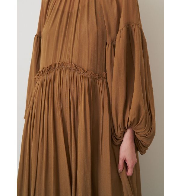 ELENDEEK「CHIFFON GATHER OP」|ワンピース|