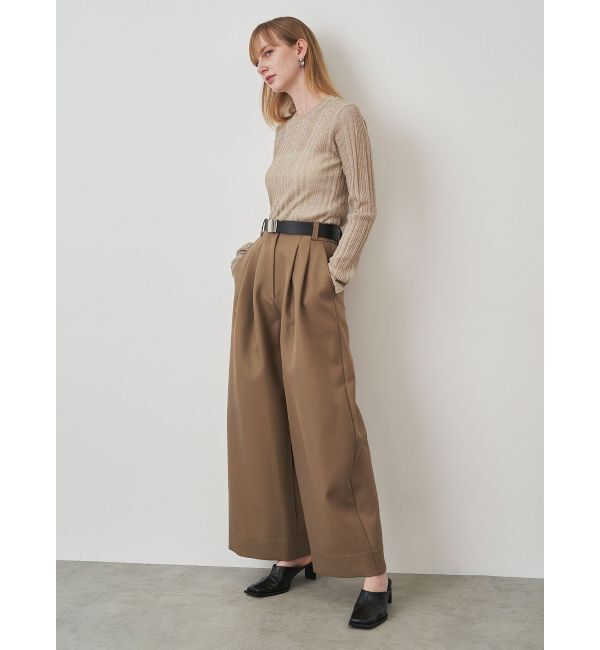 ELENDEEK「LAME SHEER RIB KT」|ニット・セーター|