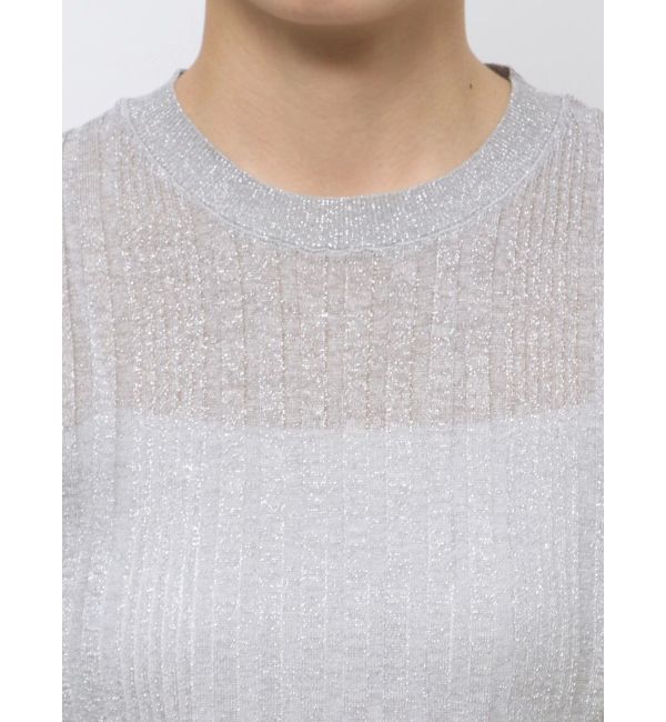 ELENDEEK「LAME SHEER RIB KT」|ニット・セーター|
