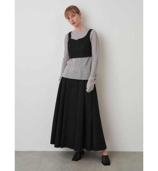 ELENDEEK「LAME SHEER RIB KT」|ニット・セーター|