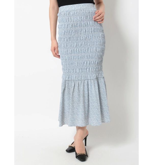 RESEXXY「シャーリングマーメイドスカート」|スカート|