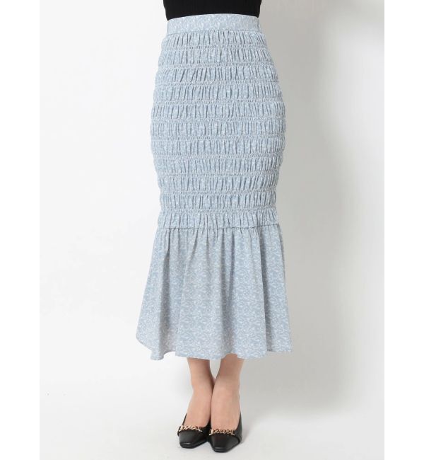 RESEXXY「シャーリングマーメイドスカート」|スカート|