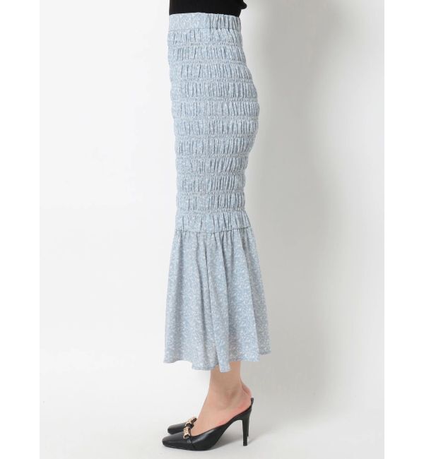 RESEXXY「シャーリングマーメイドスカート」|スカート|