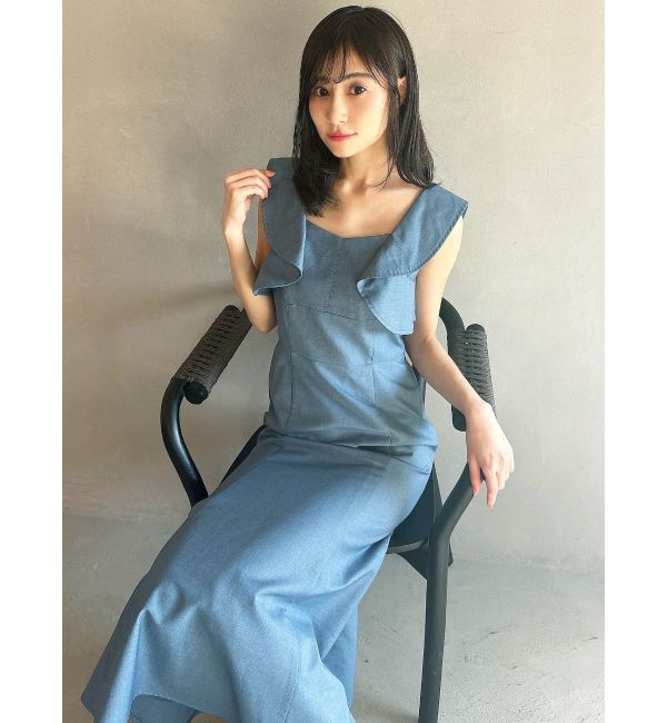 RESEXXY「【WEB限定】バタフライマーメイドワンピース」|ワンピース|