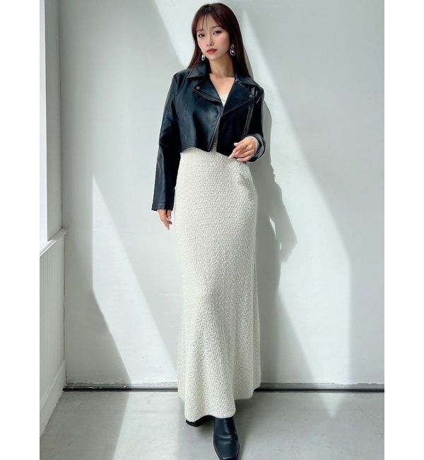 RESEXXY「フェイクレザーライダースジャケット」|ライダースジャケット|