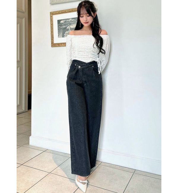 RESEXXY「ギャザーポイントブラウス」|シャツ・ブラウス|