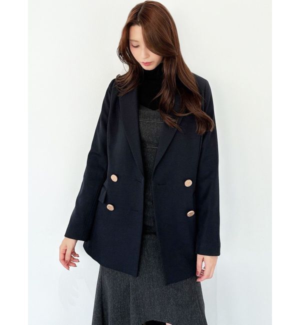 RESEXXY「テーラードミディジャケット」|テーラードジャケット|