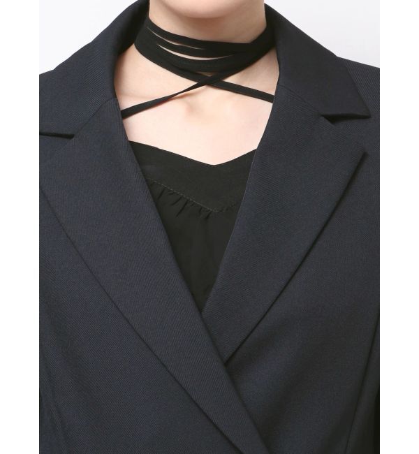 RESEXXY「テーラードミディジャケット」|テーラードジャケット|