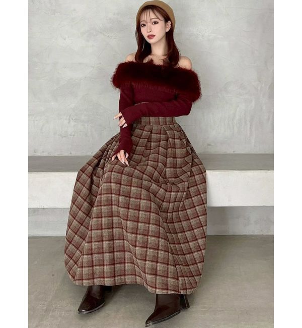 RESEXXY「【WEB限定】ハイウエストコルセットスカート」|スカート|