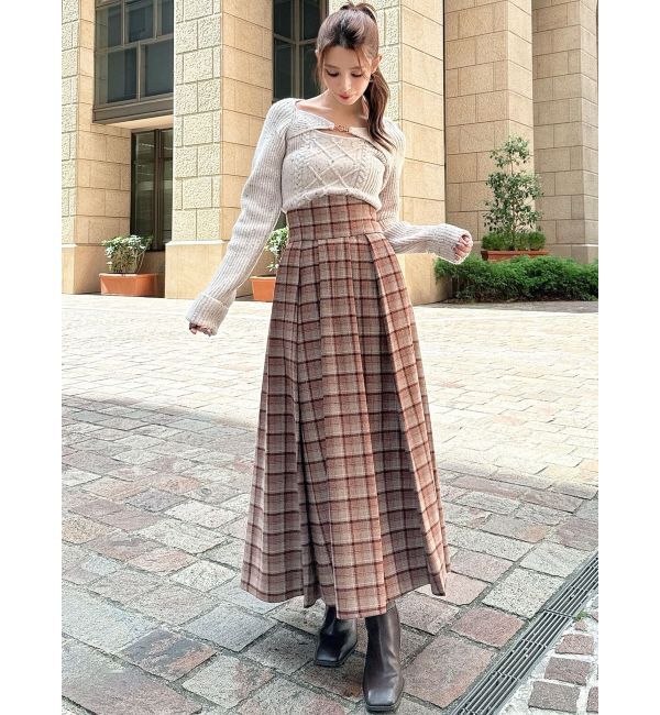 RESEXXY「【WEB限定】ハイウエストコルセットスカート」|スカート|