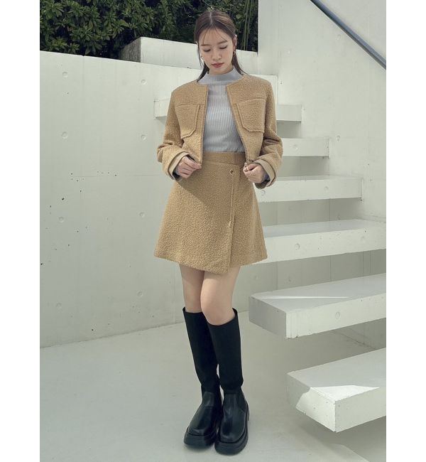 dazzlin「【SETUP】コンパクトジップジャコット※セットアップ対応」|その他|