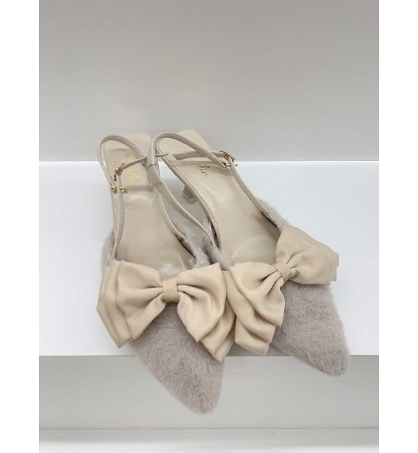 dazzlin「エレガントバレエリボンパンプス」|パンプス|