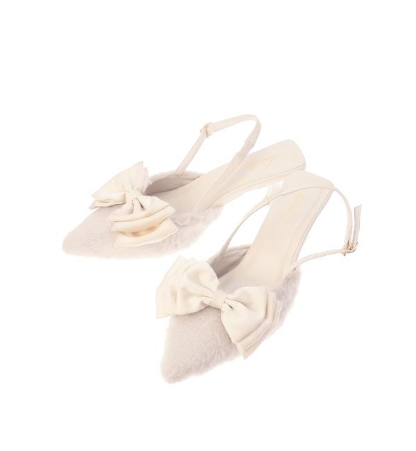 dazzlin「エレガントバレエリボンパンプス」|パンプス|