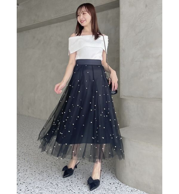 dazzlin「エレガントバレエリボンパンプス」|パンプス|