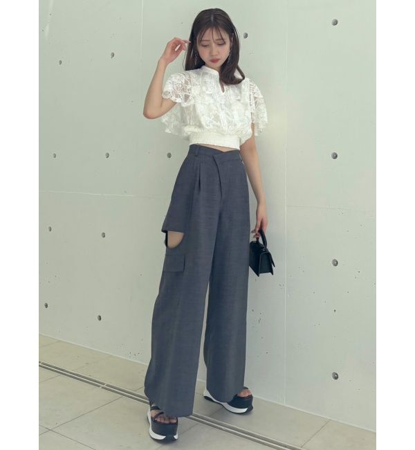 dazzlin「サイドオープンカーゴワイドパンツ」|その他|