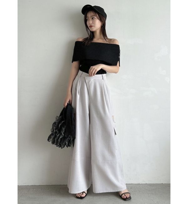 dazzlin「サイドオープンカーゴワイドパンツ」|その他|