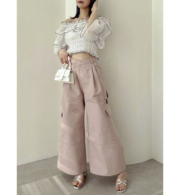 dazzlin「サイドオープンカーゴワイドパンツ」|その他|