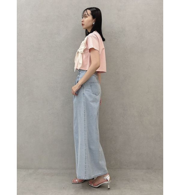 dazzlin「bonbonリボンTシャツ」|Tシャツ・カットソー|